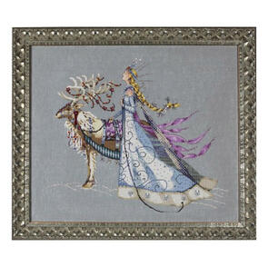 Mirabilia Cross Stitch Pattern with Bead Pack - The Snow Queen