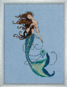 Mirabilia Cross Stitch Chart + Bead Pack - Renaissance Mermaid