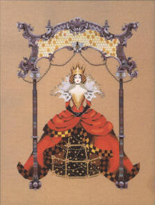 Mirabilia Cross Stitch Pattern + Bead Pack - Queen Bee