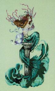 Mirabilia Cross Stitch Chart & Embellishment Pack - Mermaid Perfume