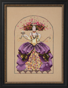 Mirabilia Cross Stitch Pattern & Bead Pack -  The Dreaming Collection - The Empress