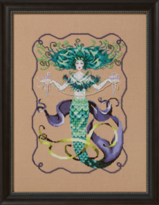 Mirabilia Cross Stitch & Bead Kit - The Dreamers Collection - Madam Mermaid