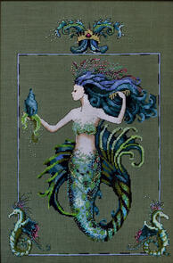 Mirabilia Cross Stitch Chart & Embellishment Pack - Bluebeard's Princess