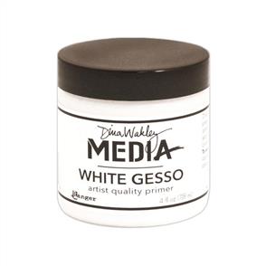 Ranger Ink Dina Wakley Media Gesso 4oz Jar - White