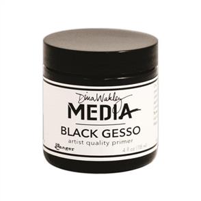 Ranger Ink Dina Wakley Media Gesso 4oz Jar - Black