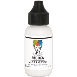 Ranger Ink Dina Wakley Media Gesso 1oz Tube - Clear