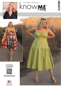 McCalls Know Me Sewing Pattern Misses' Crop Top and Skirt ME2073