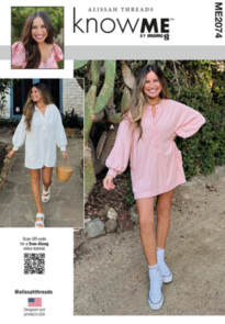 McCalls Know Me Sewing Pattern Misses' Dress and Romper ME2074