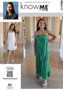 McCalls Know Me Sewing Pattern Misses' Dress in Two Lengths ME2111