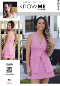 McCalls Know Me Sewing Pattern Misses' Top and Skirt