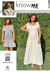 McCalls Know Me Sewing Pattern Misses' Dress in Two Lengths ME2115