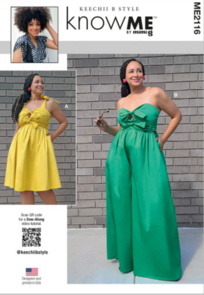 McCalls Know Me Sewing Pattern Misses' Dress and Jumpsuit ME2116