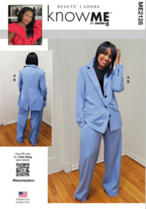 McCalls Know Me Sewing Pattern Misses' Jacket and Pants ME2128