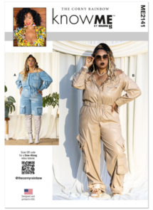 McCalls Know Me Sewing Pattern Misses' Jumpsuit in Two Lengths ME2141
