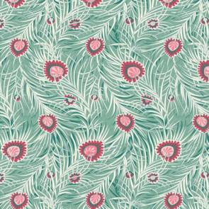 Liberty Collection 1 - Peacock Dance - Wideback