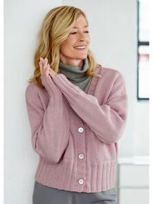 Lana Grossa Pattern / Kit - Cool Wool - Womens Cardigan (0022)