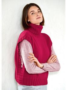 Lana Grossa Pattern / Kit - Cool Wool - Womens Slipover (0019)