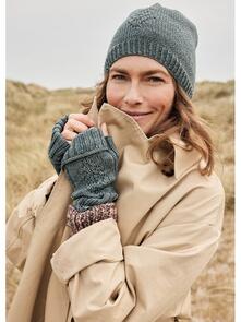 Lana Grossa Pattern / Kit - Cool Wool - Womens Fingerless Mitts (0007)
