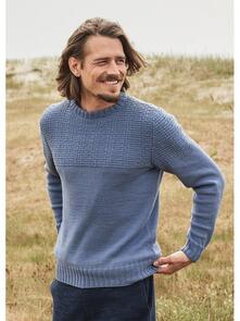 Lana Grossa Pattern / Kit - Cool Wool - Mens Pullover (0004)