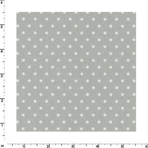 Maywood Woolies (Flannel) Soft Grey Dots