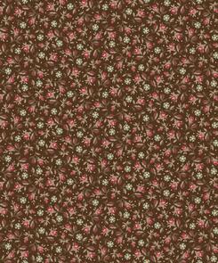 Maywood Graceful Moments Ecru Tiny Rosebuds