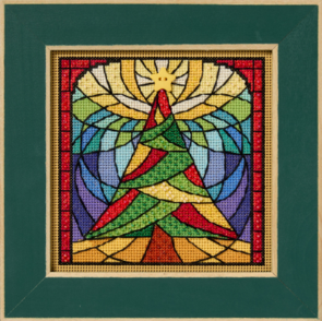 Mill Hill Cross Stitch & Bead Kit - Stained Glass Tree