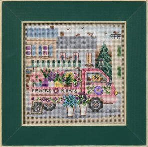 Mill Hill Buttons & Beads Kit - Spring Series - Flower Truck