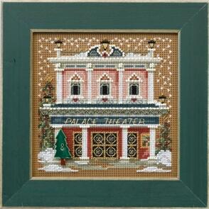 Mill Hill Cross Stitch & Bead Kit - Christmas Village - Palace Theater