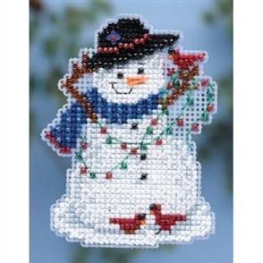 Mill Hill Bead & Cross Stitch Kit: Snow Fun