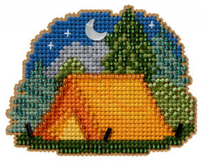 Mill Hill Cross Stitch & Bead Kit - Tent