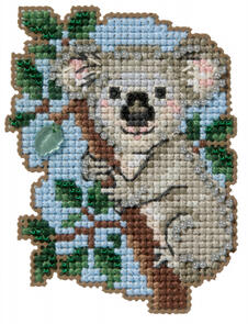 Mill Hill Cross Stitch & Bead Kit - Koala