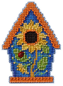 Mill Hill Cross Stitch & Bead Kit - Painted Birdhouse