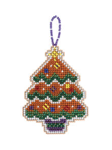Mill Hill Cross Stitch Bead Kit: Beaded Holiday - Gingerbread Tree