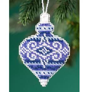Mill Hill Bead & Cross Stitch Kit: Sapphire Opal