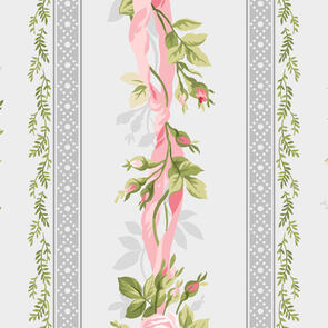 Maywood Heather Soft Grey Heather Stripe