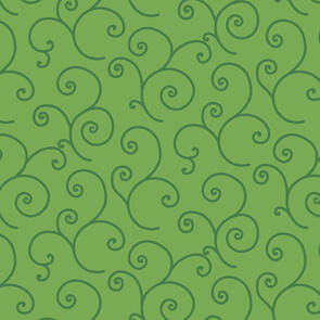 Maywood Kimberbell Basics Green Tonal Scroll