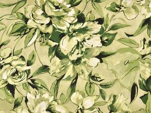 Maywood Love Flows Floral /Jan Douglas Lof Green Monotone Floral