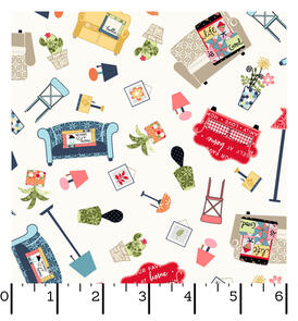 Maywood Make Yourself At Home - Get Comfortable Soft White/Multi