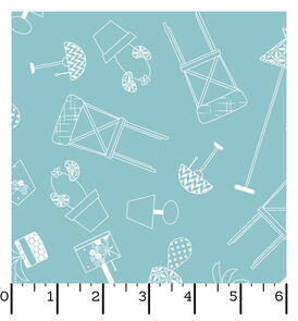 Maywood Make Yourself At Home - Furniture Sihouettes Blue