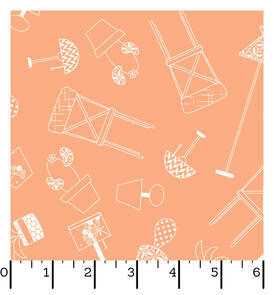 Maywood Make Yourself At Home - Furniture Sihouettes Orange