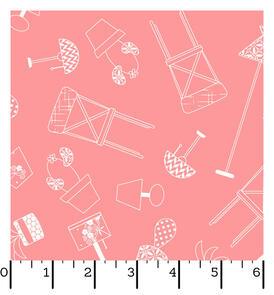 Maywood Make Yourself At Home - Furniture Sihouettes Pink