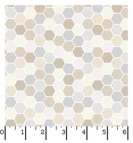 Maywood Make Yourself At Home - Mini Hexagons Red/Green