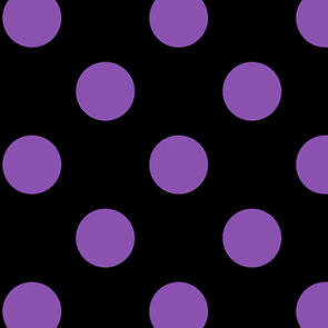 Maywood Mind Your Mummy Mym Black Purple 1" Dots