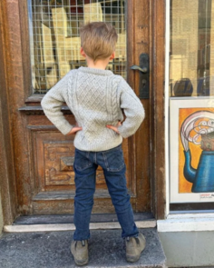 Petite Knit Moby Sweater Mini - Knitting Pattern / Kit