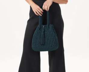 Circulo Crochet Patterns - Moss Handbag