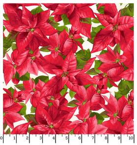 Maywood Poinsettia & Pine | Christmas Packed Poinsettia Cream