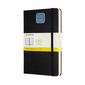 Moleskine Notebook Expanded Large Hard Cover Square