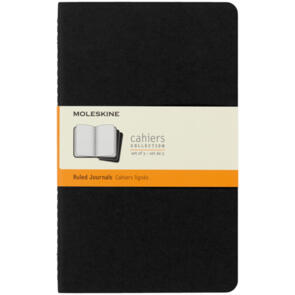 Moleskine Cahier Journals Large Ruled - Pack of 3