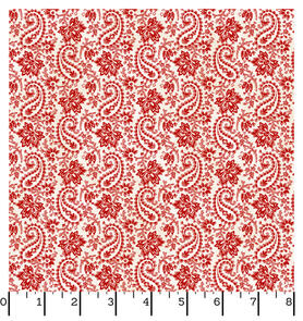 Maywood The Little Things Natural/Red Paisley