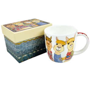 Emma Ball Happy Alpacas Mug (Boxed)